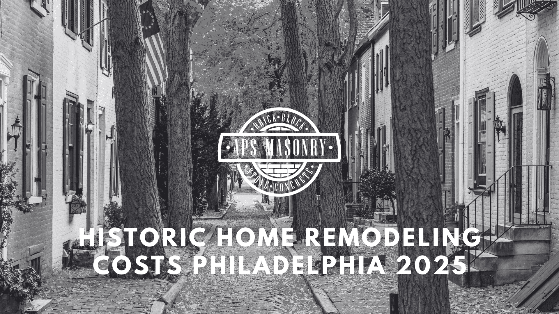 Historic Home Remodeling Costs Philadelphia 2025