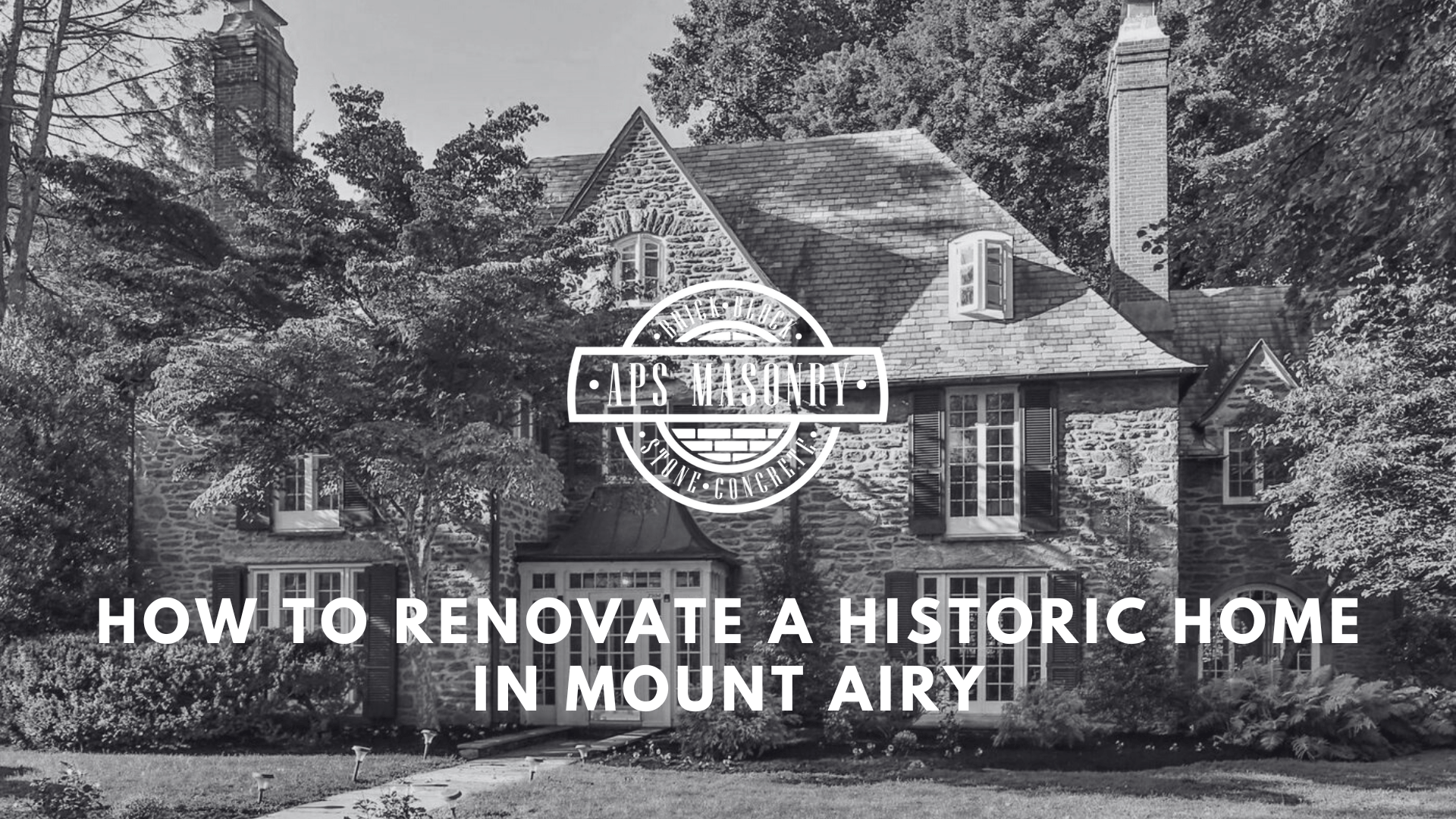 How to Renovate a Historic Home in Mount Airy