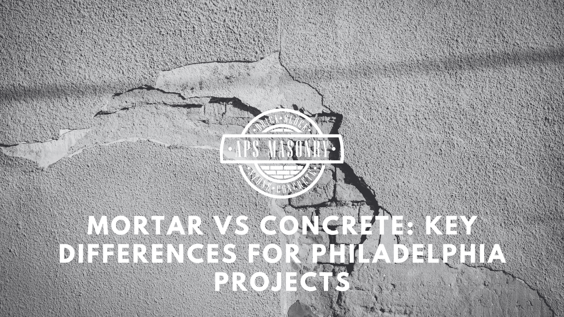 Mortar vs Concrete: Key Differences for Philadelphia Projects