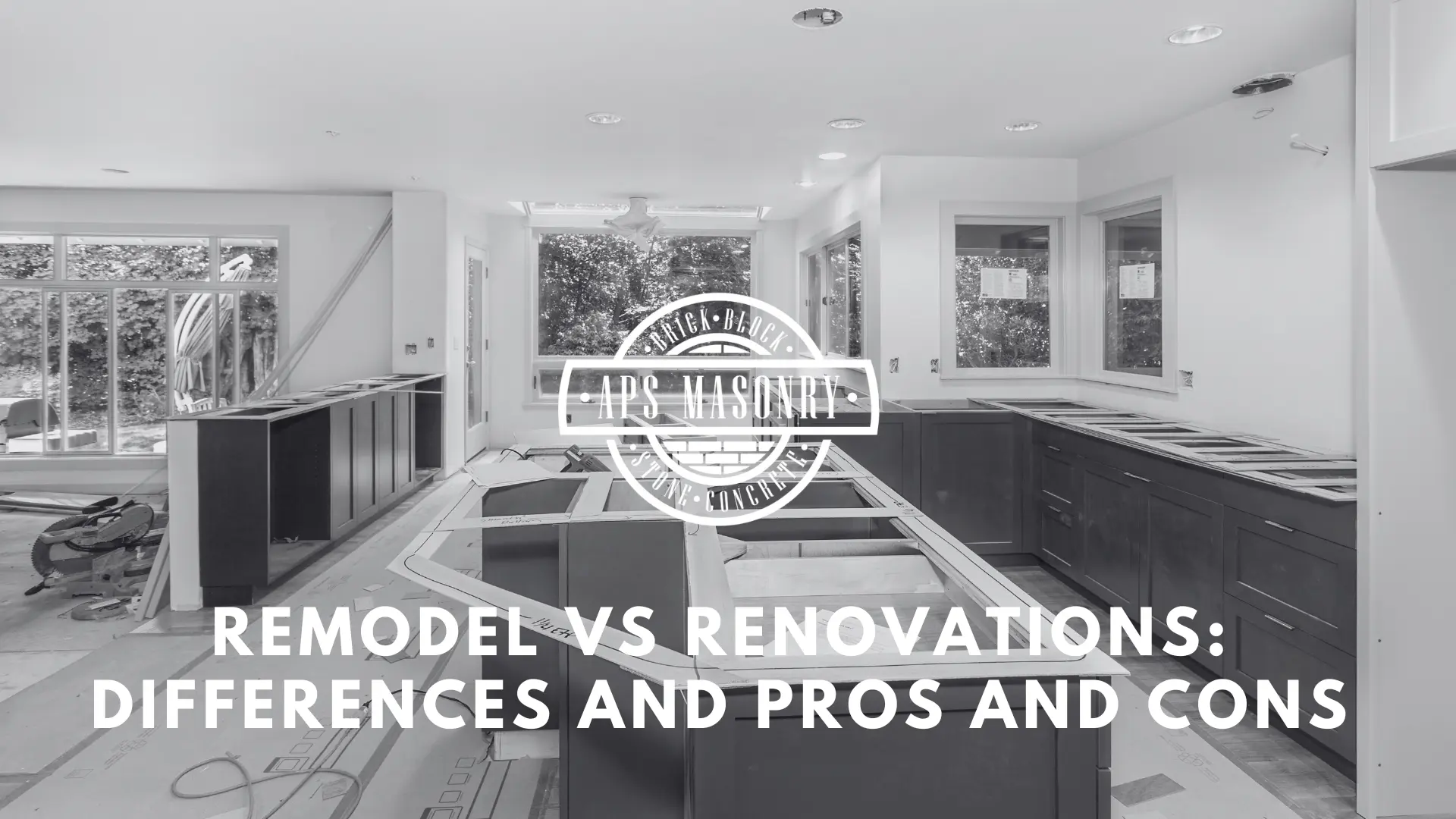 Remodel vs Renovations